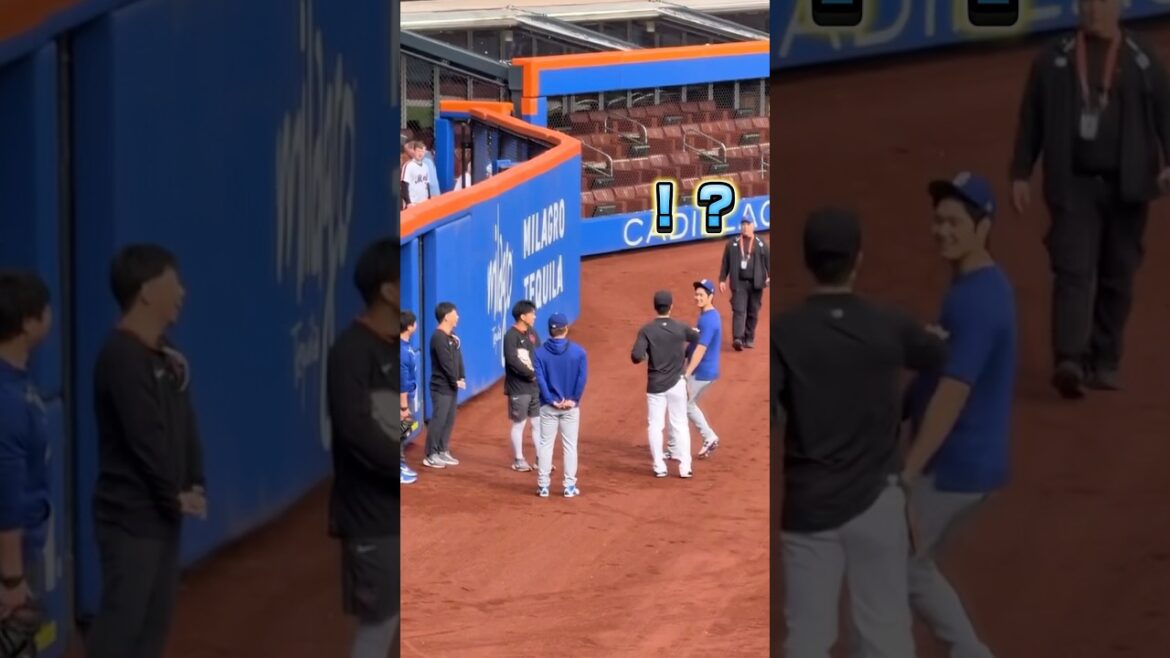 ドジャース大谷翔平がメッツ千賀滉大にイタズラをするwww ドジャース大谷翔平がメッツ千賀滉大にイタズラをするwww