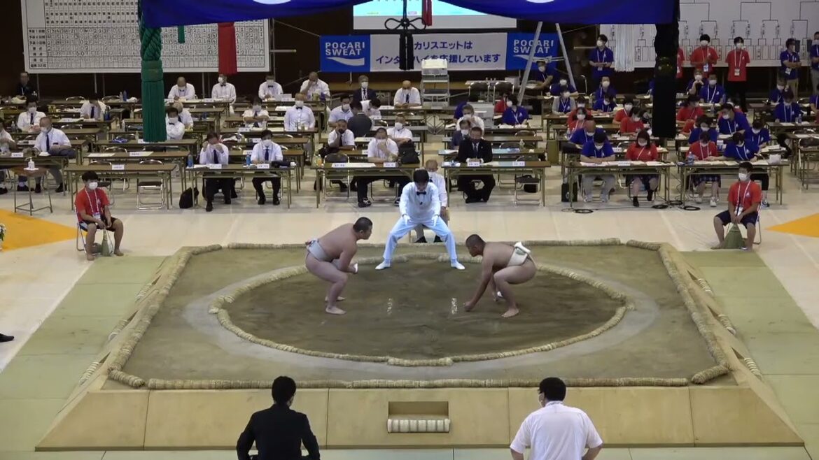 2021年IH 相撲 個人100kg級未満 2回戦 松井奏凪人 鳥取城北(鳥取) vs 平戸琉聖 岡山理大附(岡山)