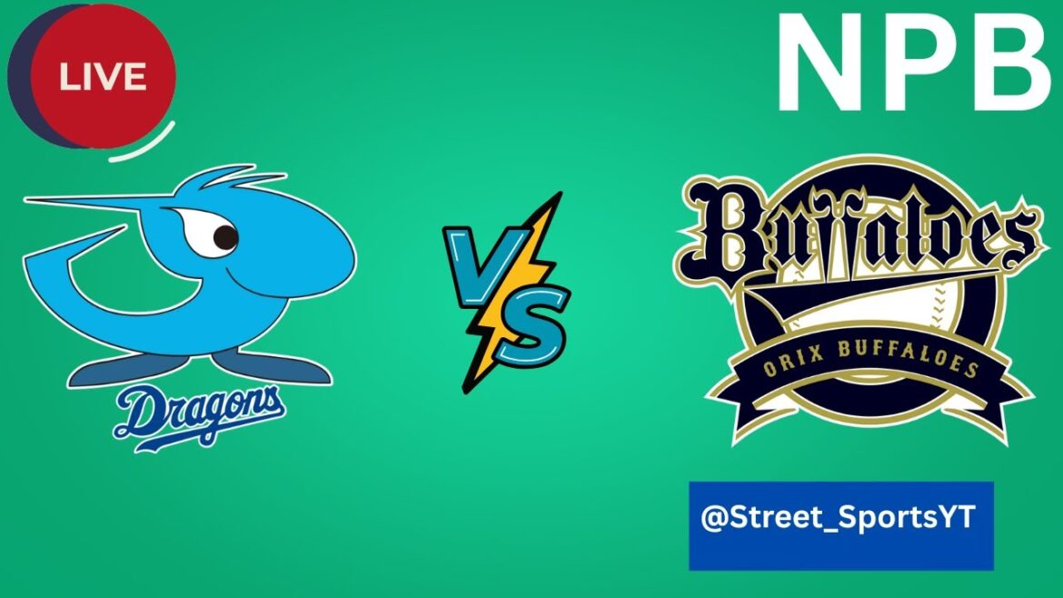 中日ドラゴンズ対オリックス・バファローズのライブスコア（本日）NPB野球2025試合