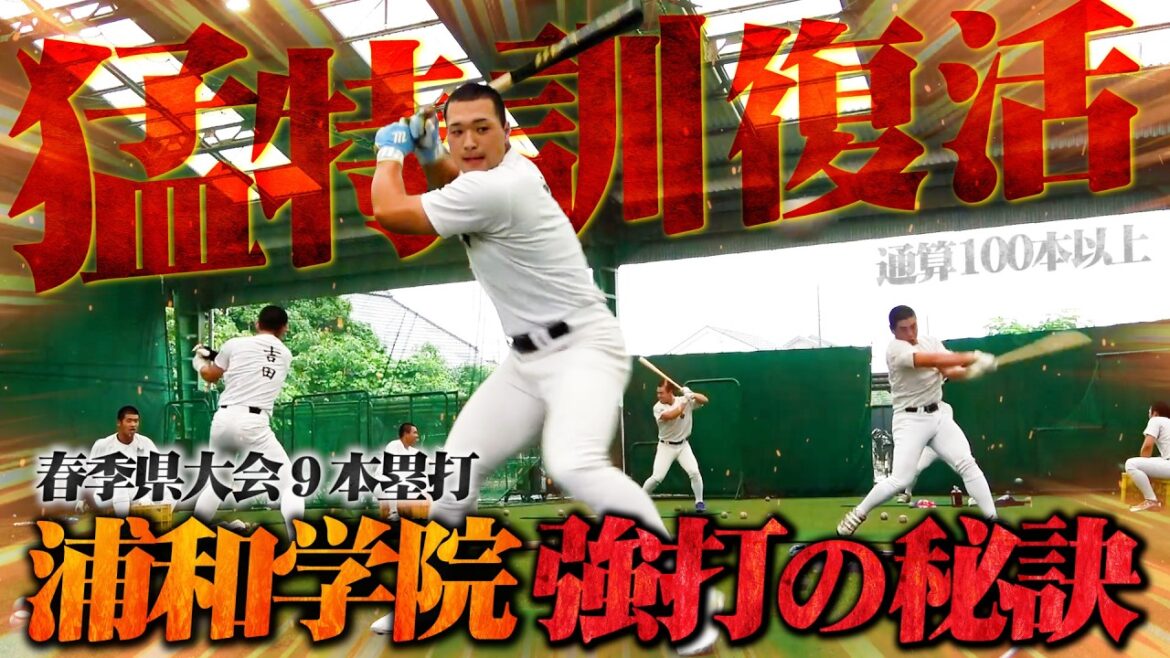 【高校野球】打倒横浜高校!超攻撃野球の浦和学院野球部の打撃練習に密着したらすごすぎた… 【高校野球】打倒横浜高校!超攻撃野球の浦和学院野球部の打撃練習に密着したらすごすぎた...