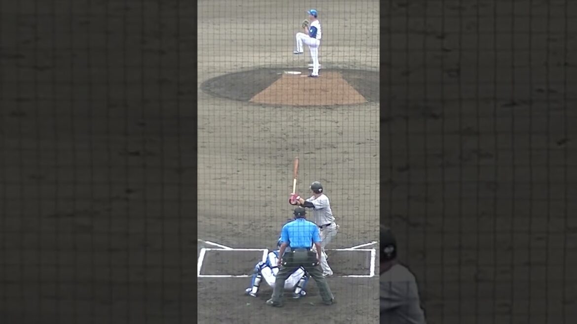 巨人 中山礼都を空振り三振にとる黒木優太（2024年6月25日 北海道日本ハムファイターズ対 読売ジャイアンツ）