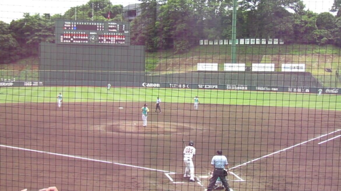 明治安田生命　岡田 明丈 ダブルプレーで2回を無失点　2025年6月2日 練習試合 読売ジャイアンツ対 明治安田生命