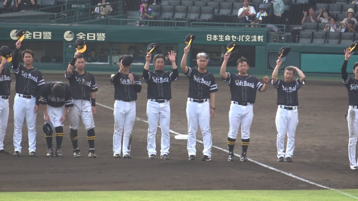 ㊗️交流戦優勝㊗️ソフトバンクホークスナインがレフトスタンドに挨拶😭いざゆけ若鷹軍団が響き渡る🎺2025.6.20