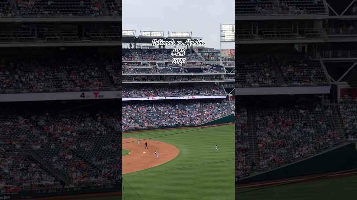 Nationals Stadium: Where Baseball Magic Happens - Nationals vs. Marlins -  (June 15, 2025)