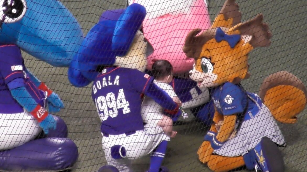 ドアラ赤ちゃん誘拐　最後はお父さんまで抱っこ　中日ドラゴンズVS北海道日本ハムファイターズ　2025/06/22
