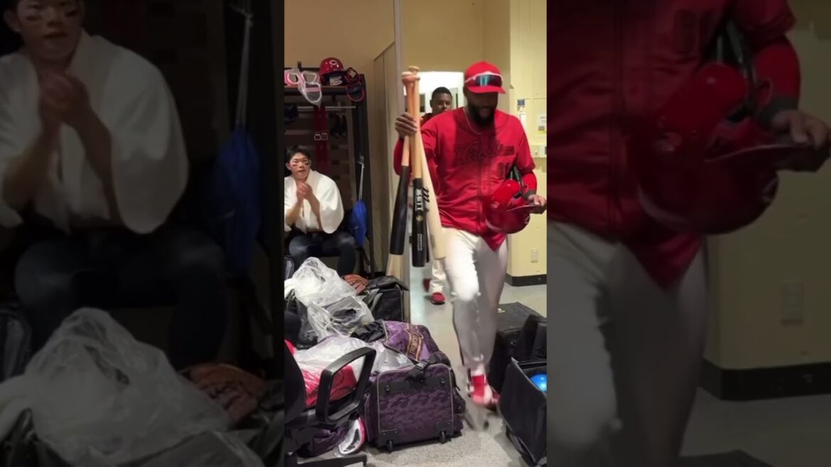 ファビアン横浜大活躍(ベンチ裏) #広島東洋カープ #野球 #カープ #プロ野球