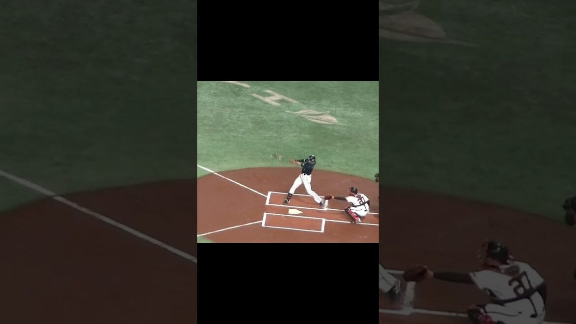 西川遥輝がヒットを放つ【読売ジャイアンツ対 ヤクルトスワローズ2024年5月1日】