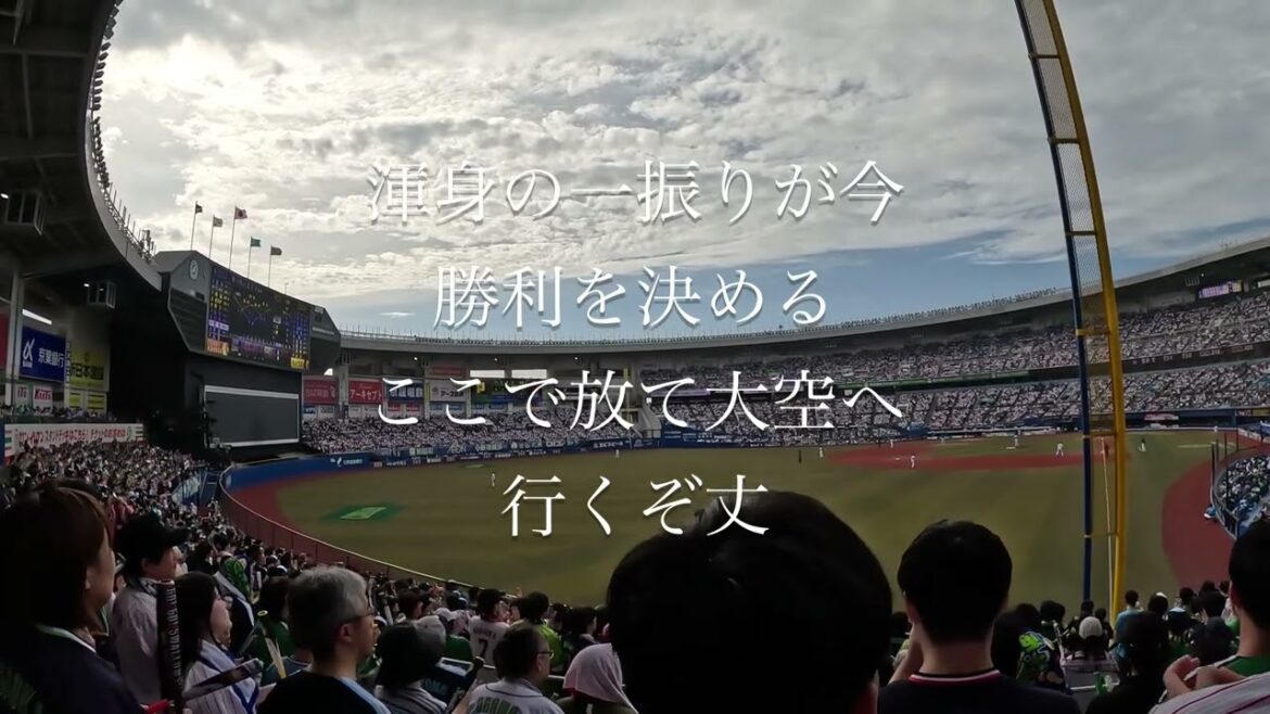 ヤクルト 宮本丈 応援歌 ZOZOマリンスタジアム 2025/6/15