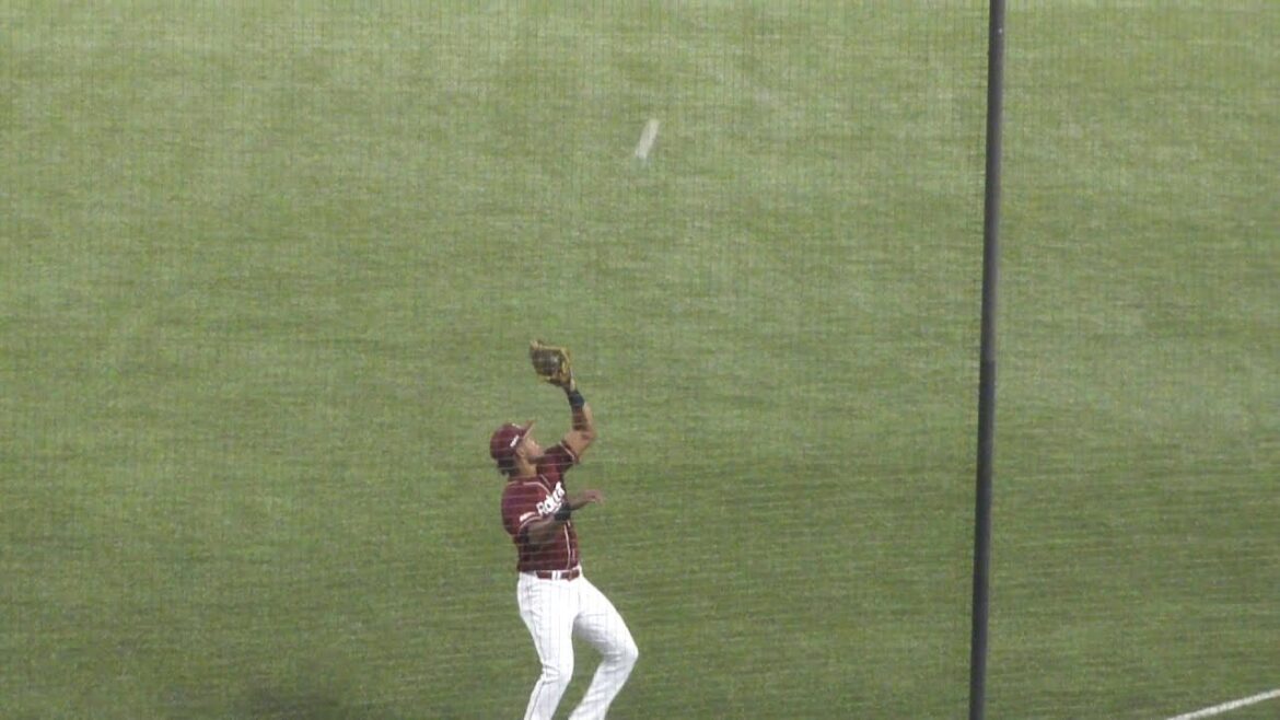 ヤクルト 武岡龍世 犠牲フライ　ヤクルト vs 楽天　2025年6月18日(水)　神宮球場交流戦