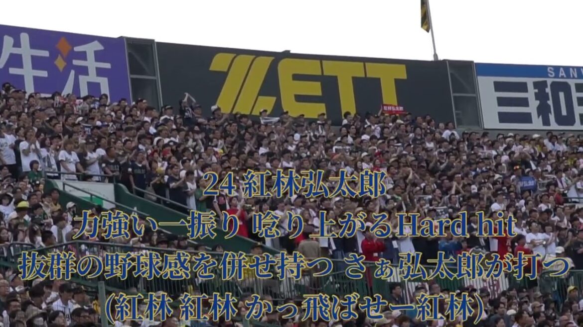2025 6-8 オリックス・バファローズ 紅林弘太郎 応援歌 in阪神甲子園球場