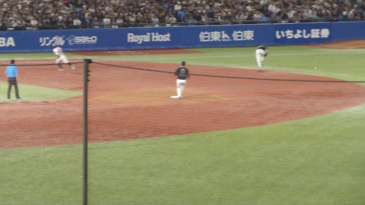 ヤクルト 山野辺翔 2点タイムリーヒット　ヤクルト vs オリックス　2025年6月20日(金)　神宮球場交流戦