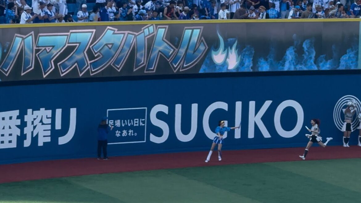 リレーハマスタバトルdiana横浜DeNAベイスターズ2025年6月22日千葉ロッテマリーンズM⭐︎Splashハイセンスチアリーダーチアガール