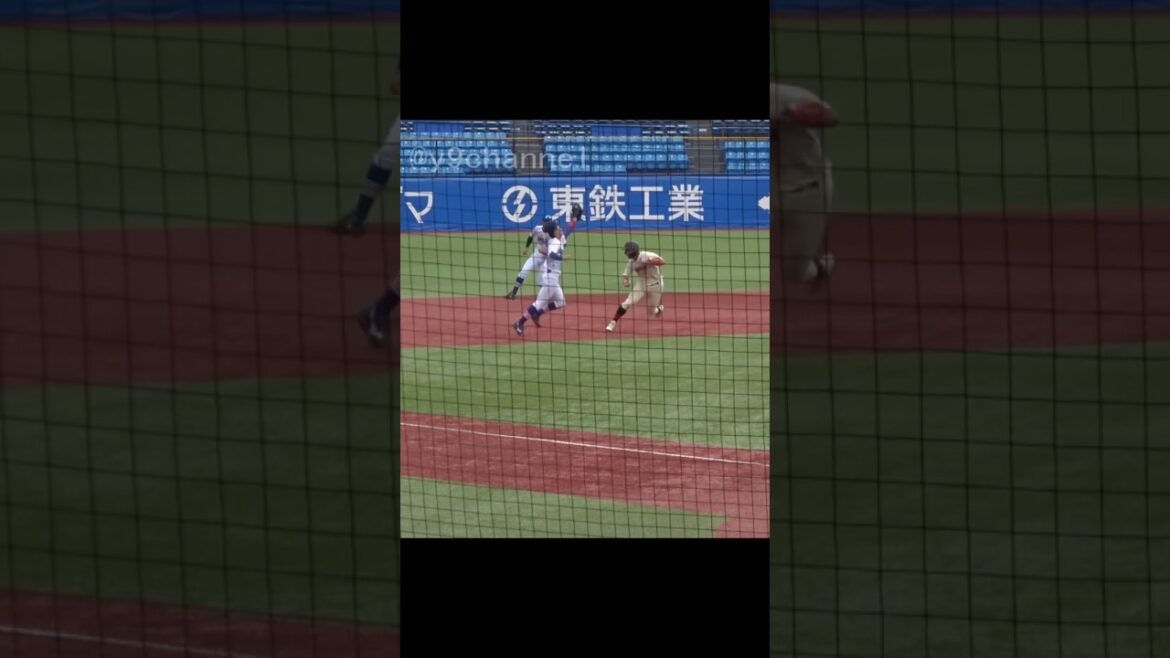 場内騒然　激突の瞬間…　東都大学野球1部2部入替戦　#大学野球 #駒澤大学 #日本大学 #野球 #高校野球 #プロ野球