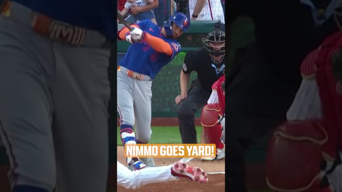 Brandon Nimmo and the Mets strike first 💥