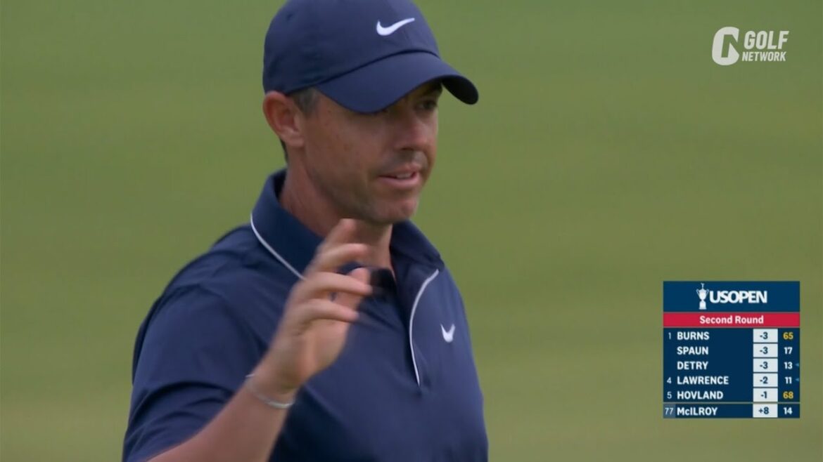 【全米OP25】マキロイ「72」で45位浮上　18番はセカンドショットを寄せてバーディ