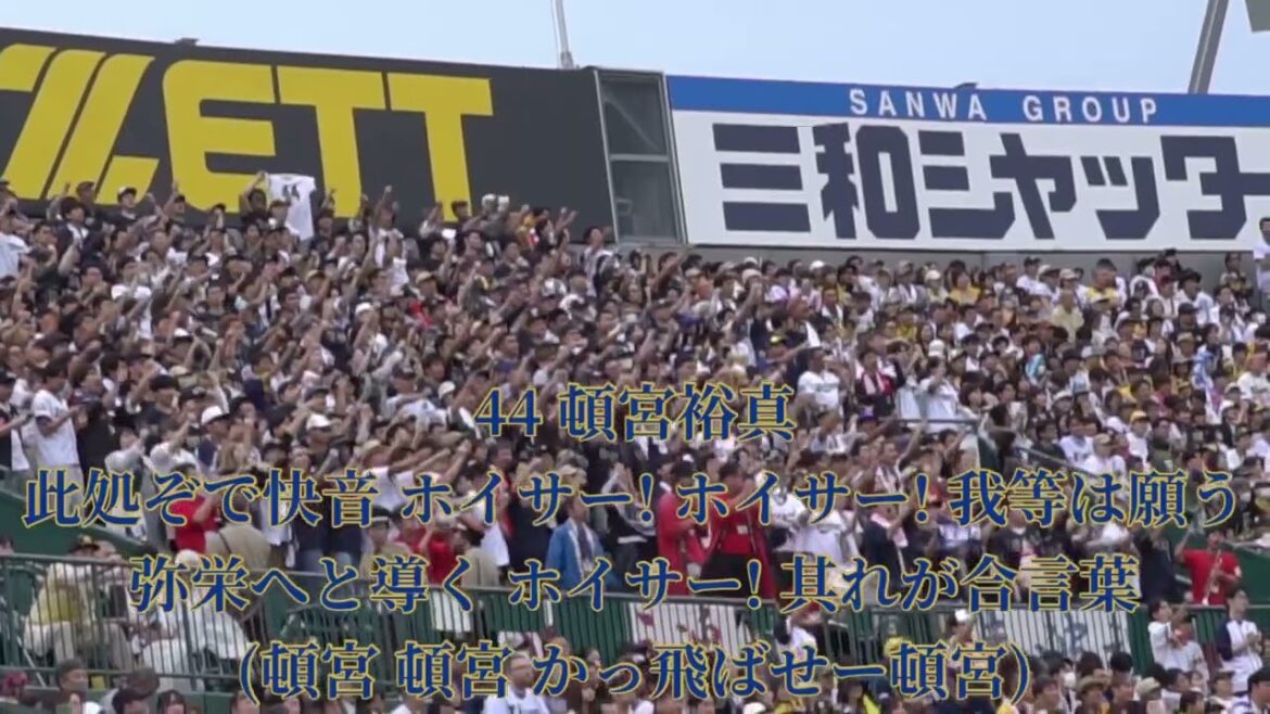 2025 6-8 オリックス・バファローズ 頓宮裕真 応援歌 in阪神甲子園球場