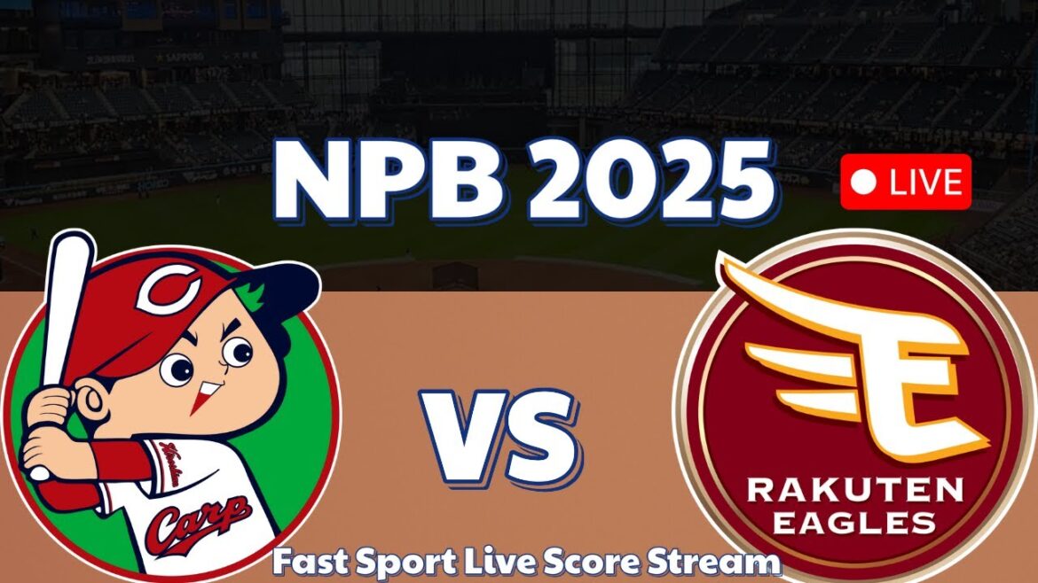広島東洋カープ vs 東北楽天ゴールデンイーグルス ライブスコア | 日本プロ野球 2025 広島東洋カープ vs 東北楽天ゴールデンイーグルス ライブスコア | 日本プロ野球 2025