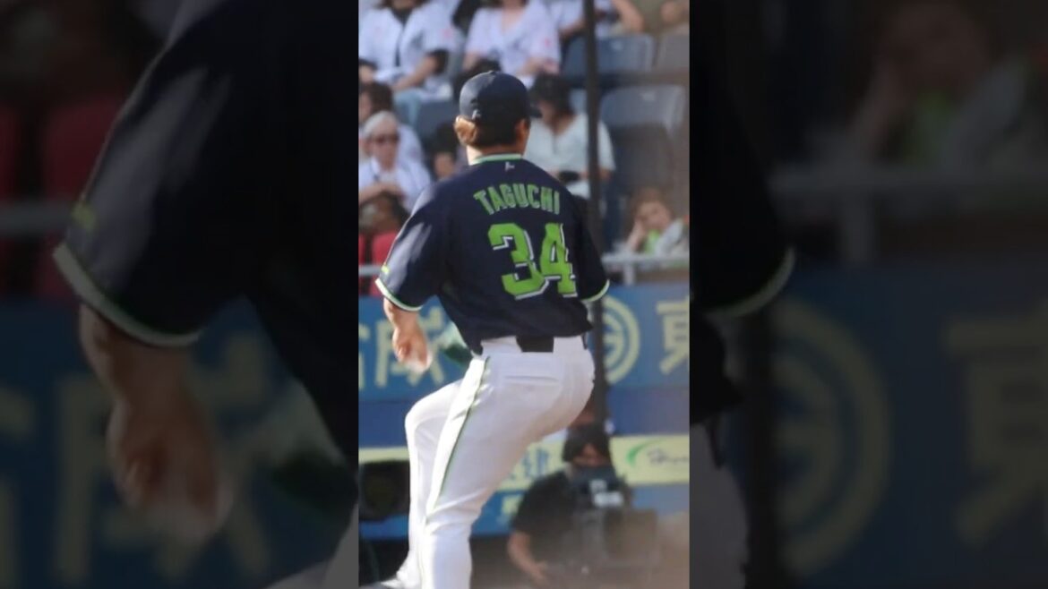 田口麗斗 5番手 東京ヤクルトスワローズ 2025.6.15