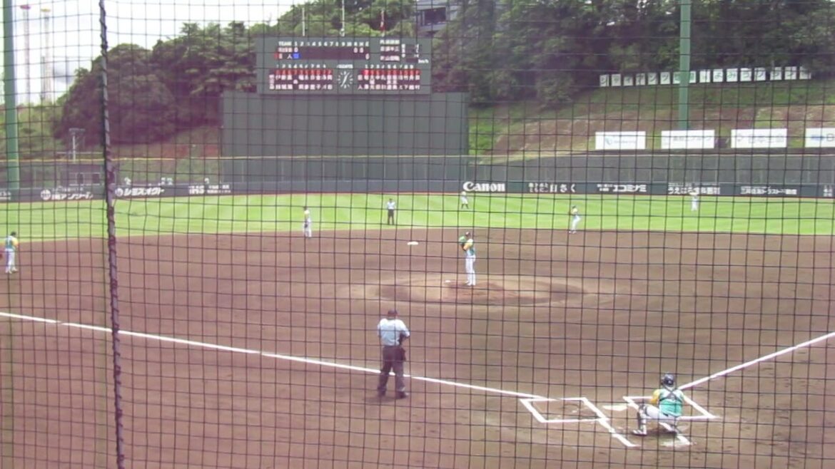 明治安田生命　岡田 明丈の投球練習　2025年6月2日 練習試合 読売ジャイアンツ対 明治安田生命