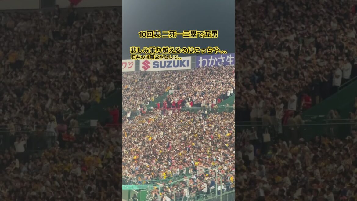 #オリックスバッファローズ 警告試合で丑男発動 加害側による悲しみ乗り越え突き進む歌() #阪神タイガース #甲子園 #廣岡大志