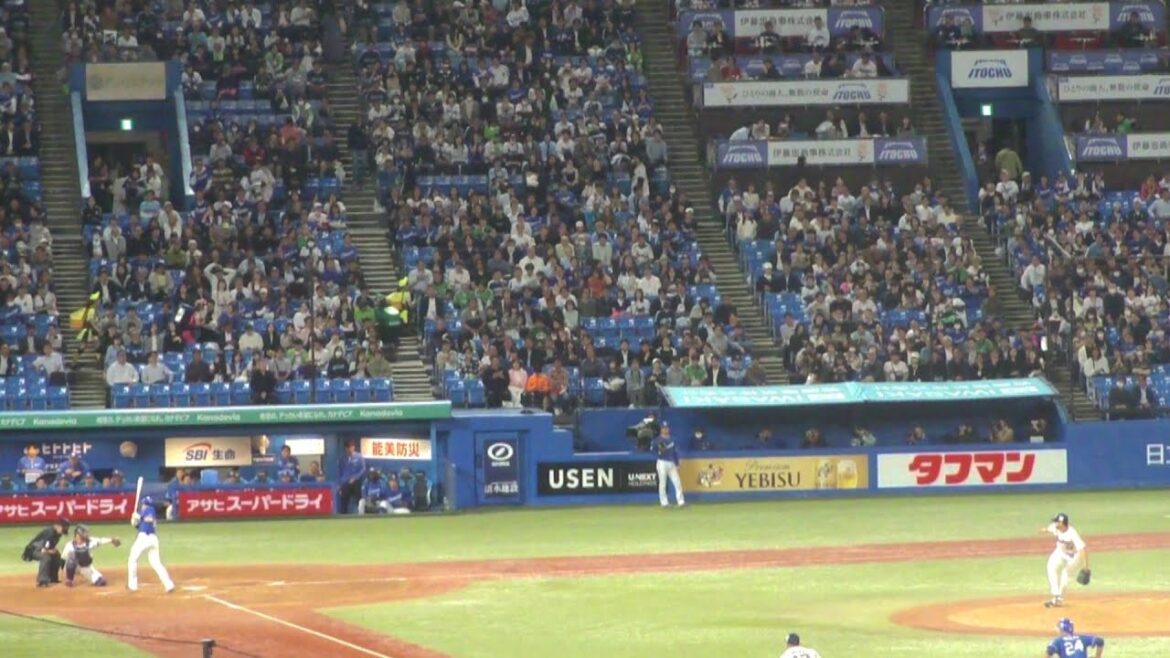 中日 板山祐太郎 デッドボール　ヤクルト vs 中日　2025年5月27日(火)　神宮球場