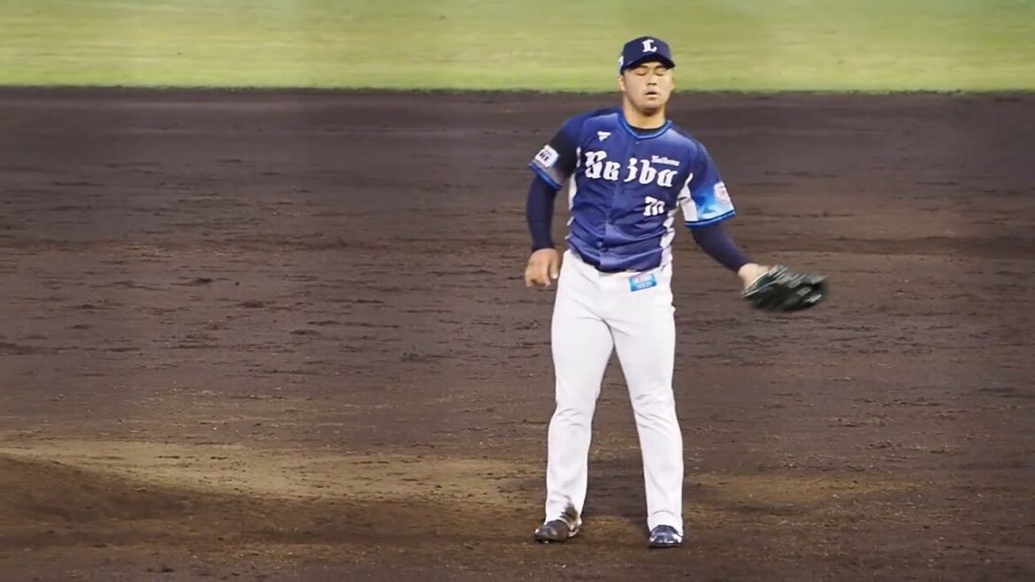 2025.06.08 神奈川FD-埼玉西武 #豆田泰志 投球練習 (サーティーフォー相模原)