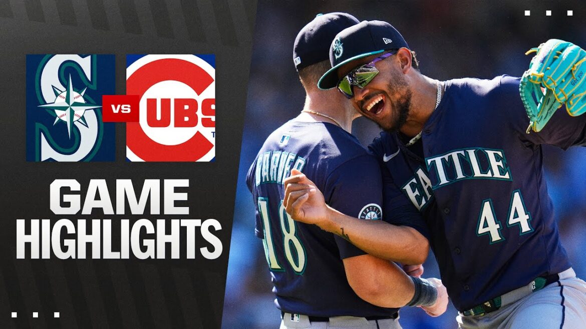 Mariners vs. Cubs Game Highlights (6/20/25) | MLB Highlights