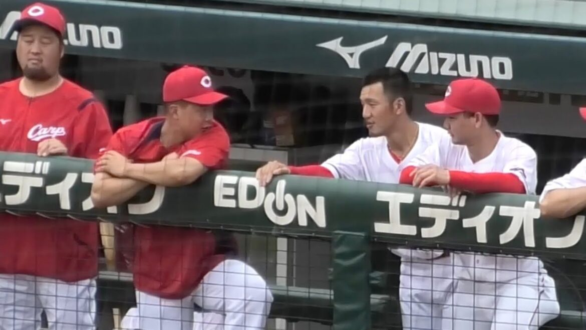 エラーをしてしまった矢野雅哉がしっかりと森翔平に謝る！広島東洋カープvs東北楽天イーグルス2025年6月22日