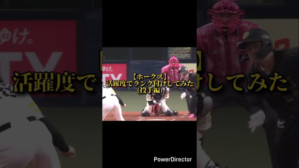 【ホークス】活躍度でランク付けしてみた！(投手編)#野球 #ソフトバンク #ランク #投手