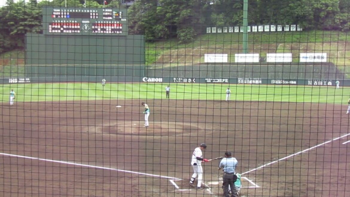 ジャイアンツ竹下徠空が岡田明丈から四球を選ぶ　2025年6月2日 練習試合 読売ジャイアンツ対 明治安田生命