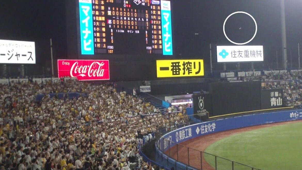 ヤクルト オスナ 同点2ランホームラン 第4号　ヤクルト vs 阪神　2025年6月27日(金) 神宮球場