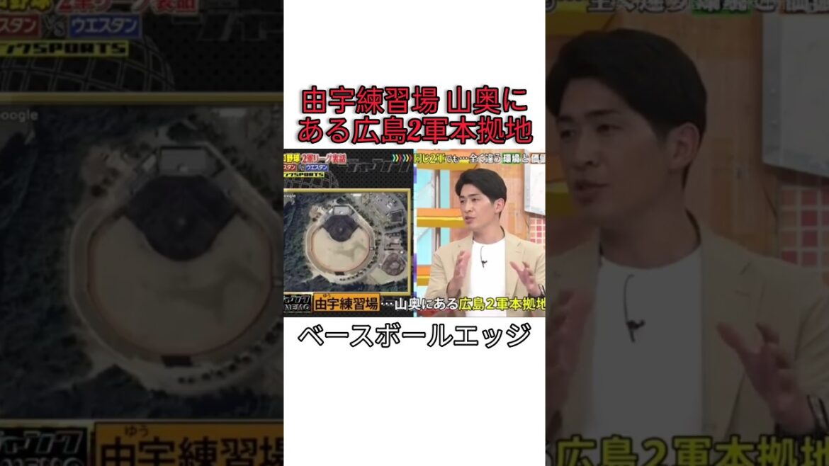 由宇練習場 山奥にある広島2軍本拠地  #野球 #プロ野球 #お笑い #おもしろ #ダウンタウン#浜田雅功