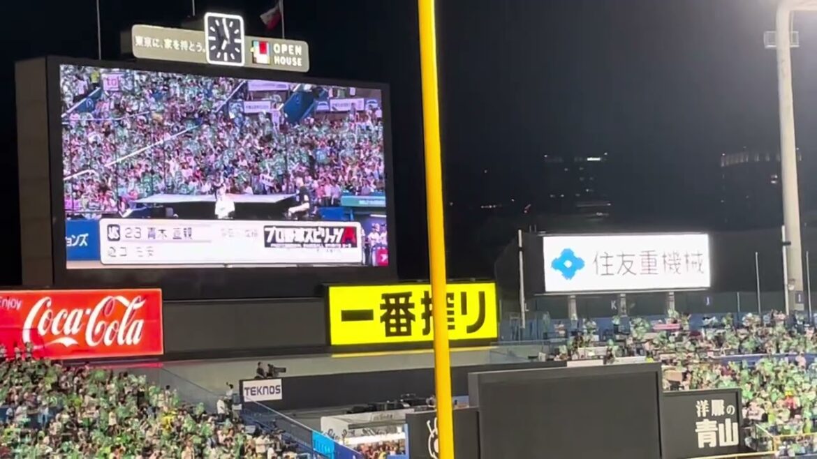 青木宣親　登場曲「However-GLAY 」引退試合Ver.