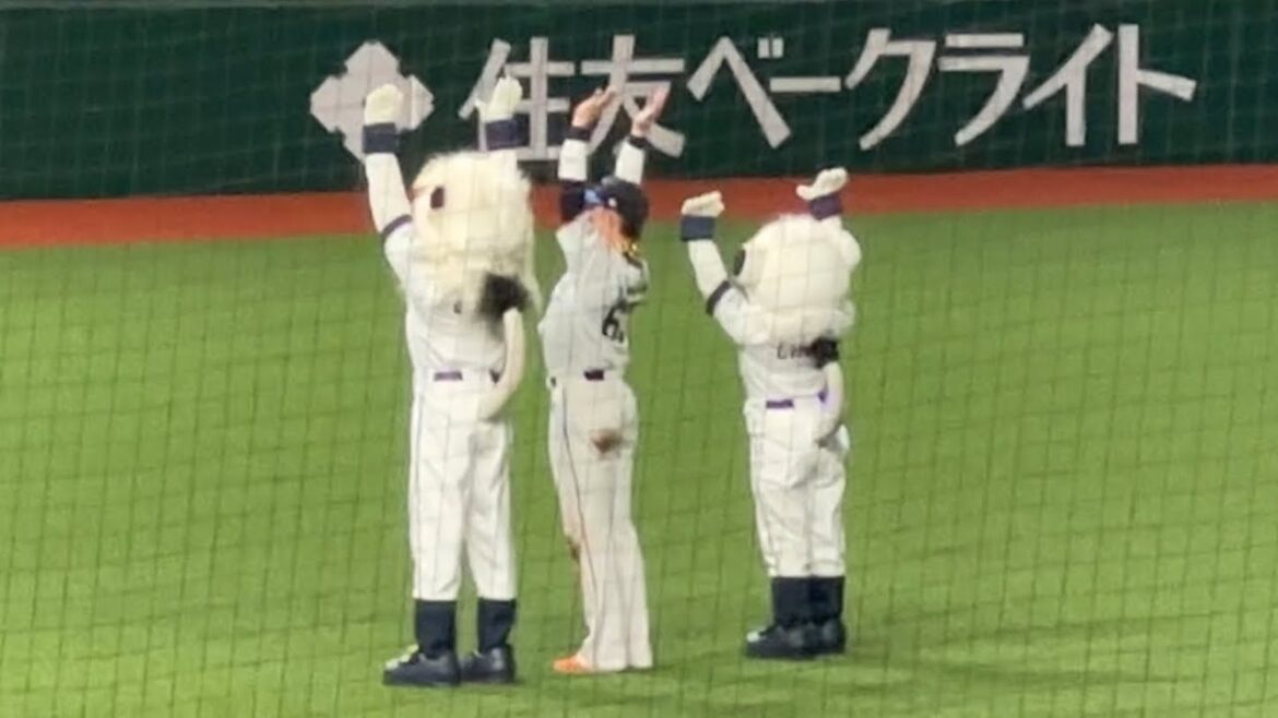 長谷川信哉＆レオ＆ライナ万歳三唱➡︎若き獅子たち➡︎ビクトリーセレモニー【西武3-2日本ハム】2025/6/28