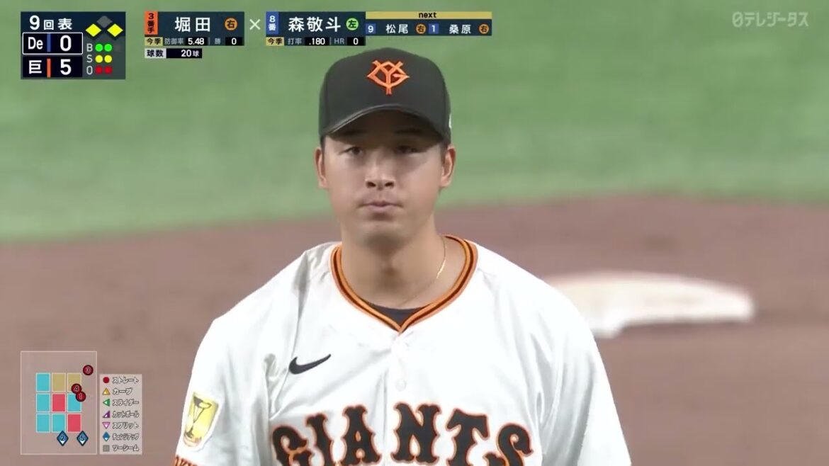 【巨人継投】ケラー・堀田賢慎【無失点リレー】