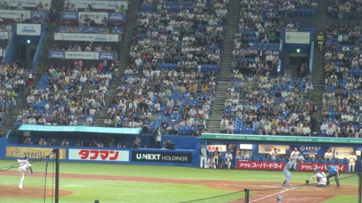 阪神 髙寺望夢 デッドボール　ヤクルト vs 阪神　2025年6月27日(金) 神宮球場