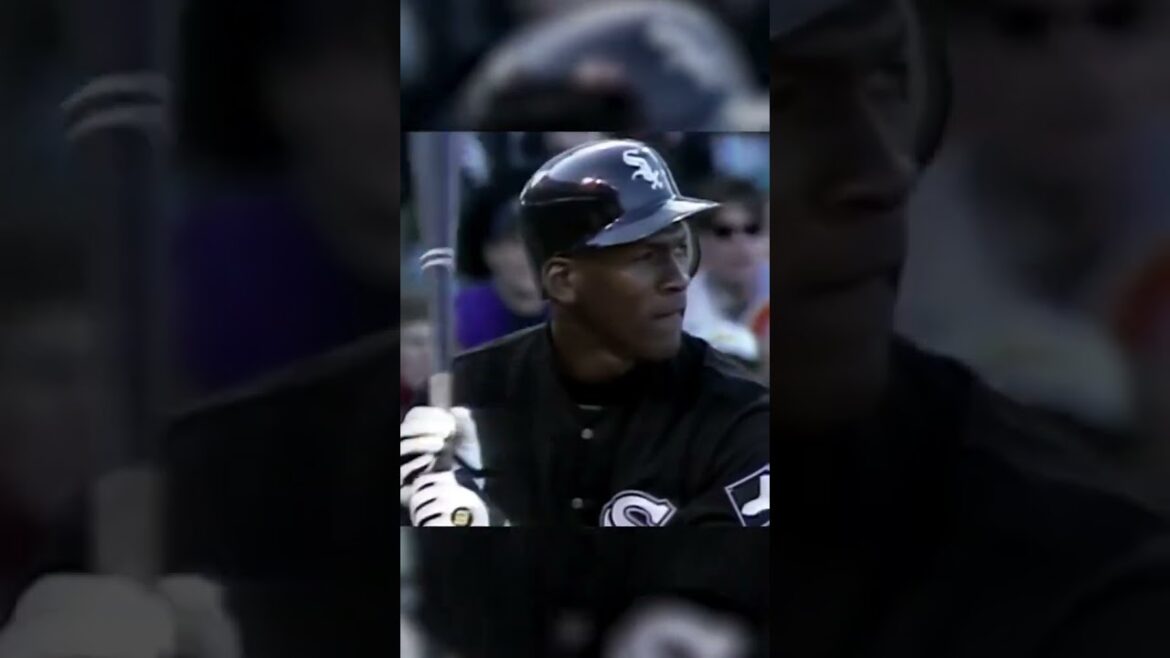 マイケル・ジョーダンが野球をする👏