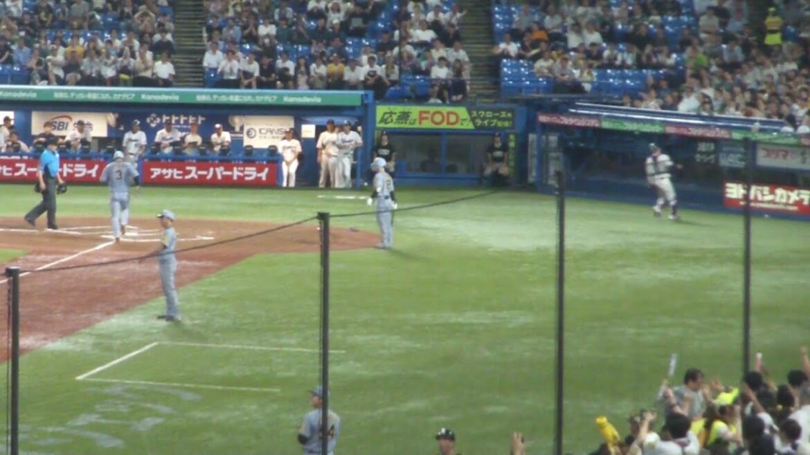 ヤクルト 古賀優大 パスボールで失点 エラー　ヤクルト vs 阪神　2025年6月27日(金) 神宮球場