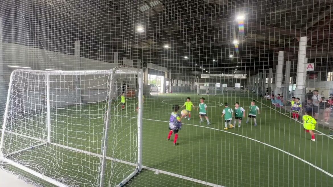 ユニアオU-7 vs ディッスンザット U-8①_20240908【フットサル試合動画】