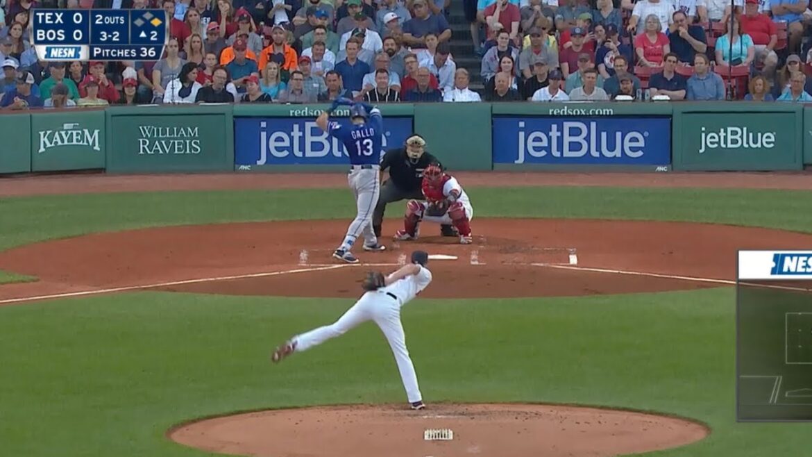 クリスセールのスライダー奪三振集