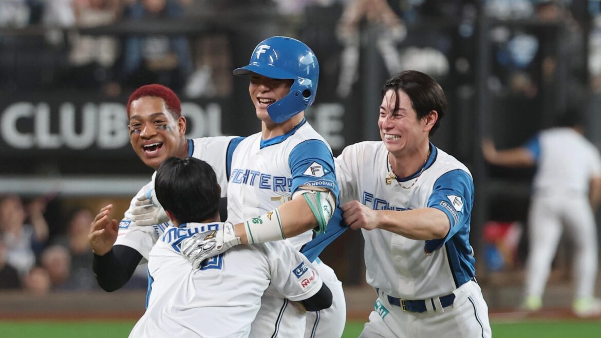 日本ハム・郡司が今季3度目のサヨナラ打！代打・矢澤宏太が同点打｜日本ハム×ロッテ｜プロ野球結果（DAZN News） - Yahoo!ニュース - Yahoo!ニュース