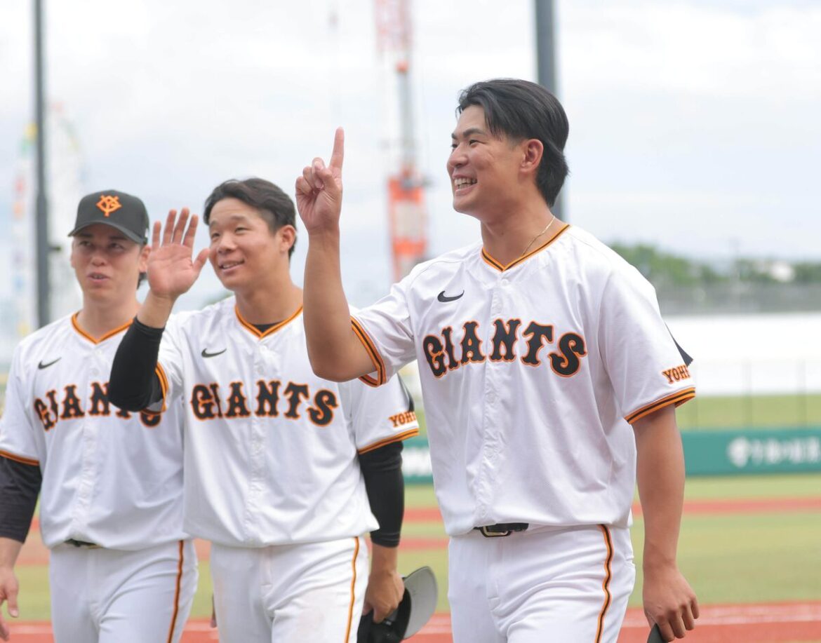 【巨人】山田龍聖がくふうハヤテからの“復帰戦”で５回自責０「まずは支配下を勝ち取って」…２軍戦（スポーツ報知） - Yahoo!ニュース - Yahoo!ニュース