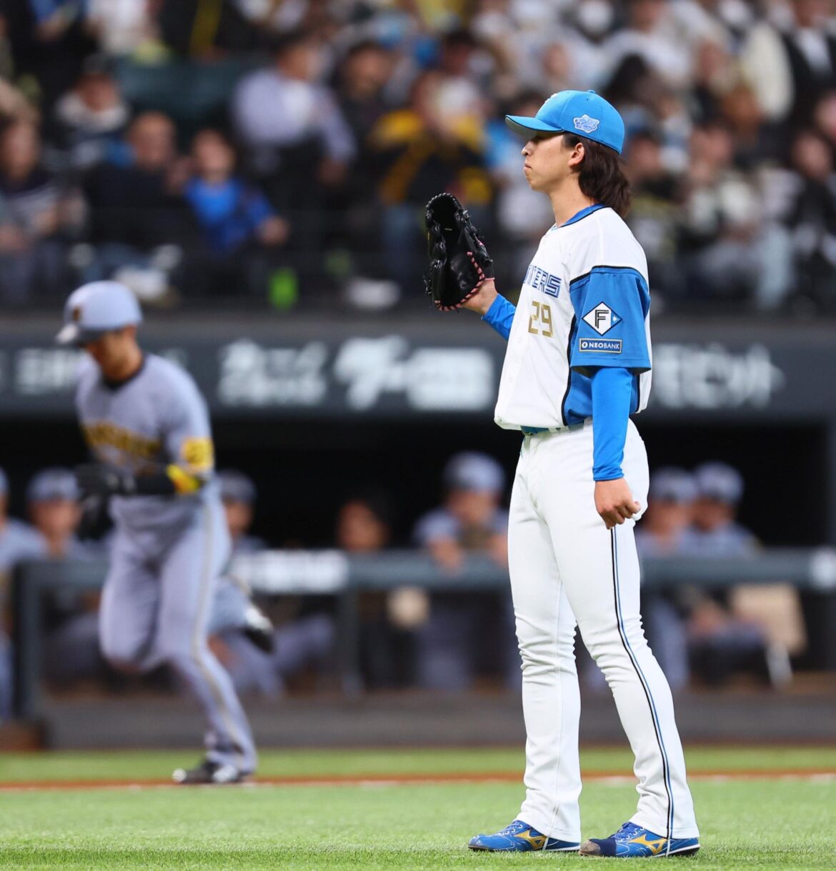 日本ハム 細野晴希が初回４四球で先制点献上の悪夢 本拠地がどよめく 初球から６球連続ボールと制球定まらず（デイリースポーツ） - Yahoo!ニュース - Yahoo!ニュース