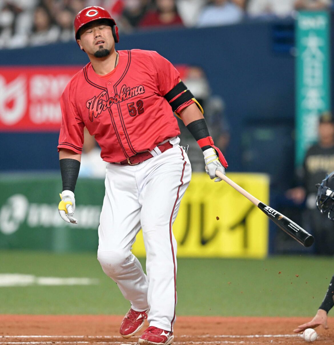 広島 拙攻で再び貯金０ 初回以外毎回安打も１３残塁逆転負け 新井監督「あとひと押し」（デイリースポーツ） - Yahoo!ニュース - Yahoo!ニュース