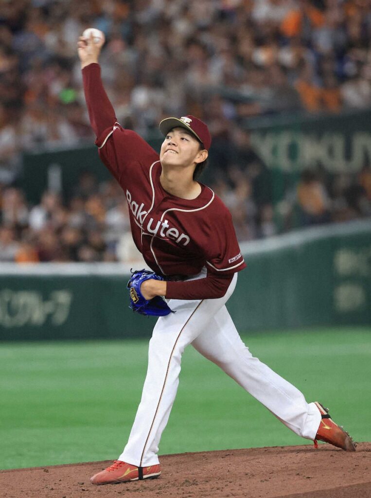 楽天 プロ初登板の大内誠弥 4回1安打無失点と好投 小顔でイケメン「次は初勝利に向けて頑張りたい」（スポニチアネックス） - Yahoo!ニュース - Yahoo!ニュース