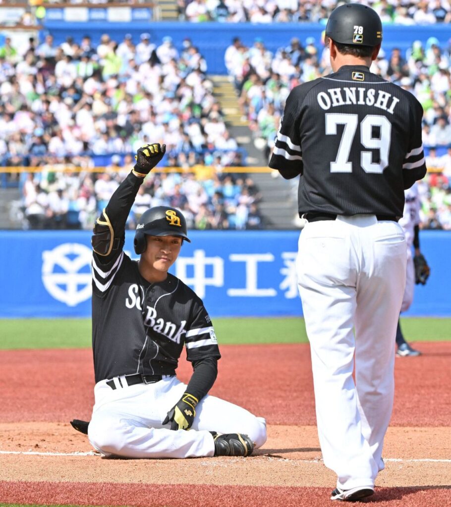 「必死に打っています」止まらないソフトバンク柳町達4安打2打点 8日にも断トツの打率リーグトップへ 4打席で規定打席到達（西スポWEB OTTO！） - Yahoo!ニュース - Yahoo!ニュース