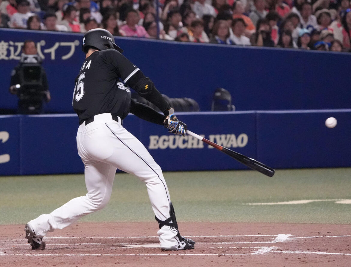 【ロッテ】自らの失点は自らのバットで取り返す！先発の田中晴也が高橋宏斗から初安打初打点（日刊スポーツ） - Yahoo!ニュース - Yahoo!ニュース