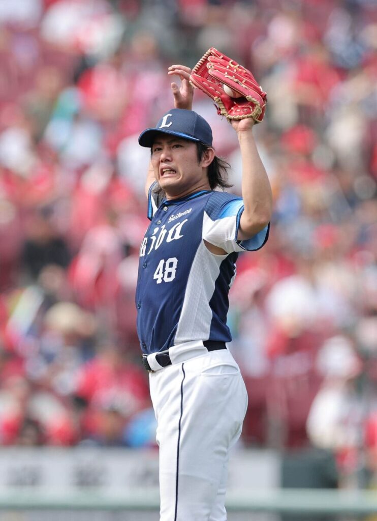 西武先発・今井達也（カメラ・渡辺　了文）