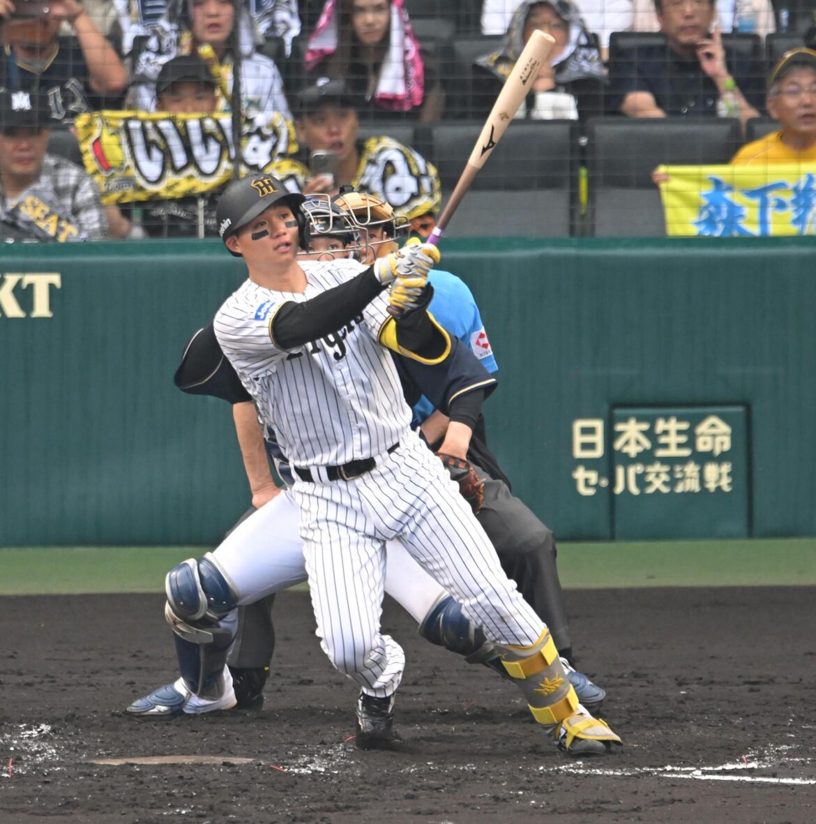 阪神 森下が２試合連続１０号３ラン、リーグトップ４４打点、３年連続２桁アーチ達成（デイリースポーツ） - Yahoo!ニュース - Yahoo!ニュース