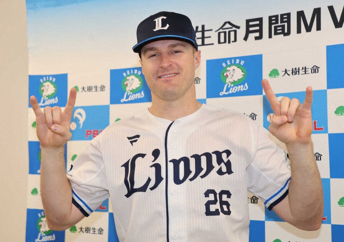 西武 ネビンが来日初の月間MVP受賞 賞金の使い道は「奥さんを旅行に。あとはチームメートと…」(スポニチアネックス) – Yahoo!ニュース – Yahoo!ニュース 西武 ネビンが来日初の月間MVP受賞 賞金の使い道は「奥さんを旅行に。あとはチームメートと…」(スポニチアネックス) - Yahoo!ニュース - Yahoo!ニュース